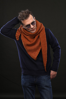 Shawl Terracotta knitting pattern PDF ENG