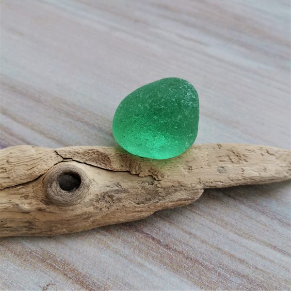 Green sea glass