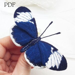Handmade Marketplace 761 blue butterfly
