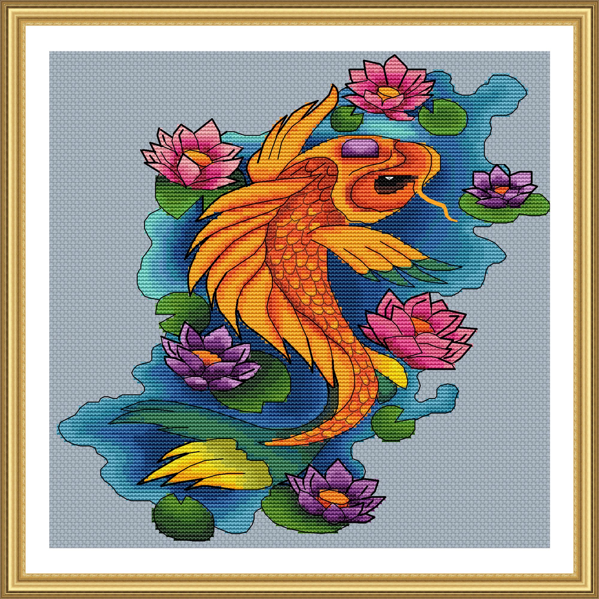 fish cross stitch pattern 1 fish cross stitch pattern