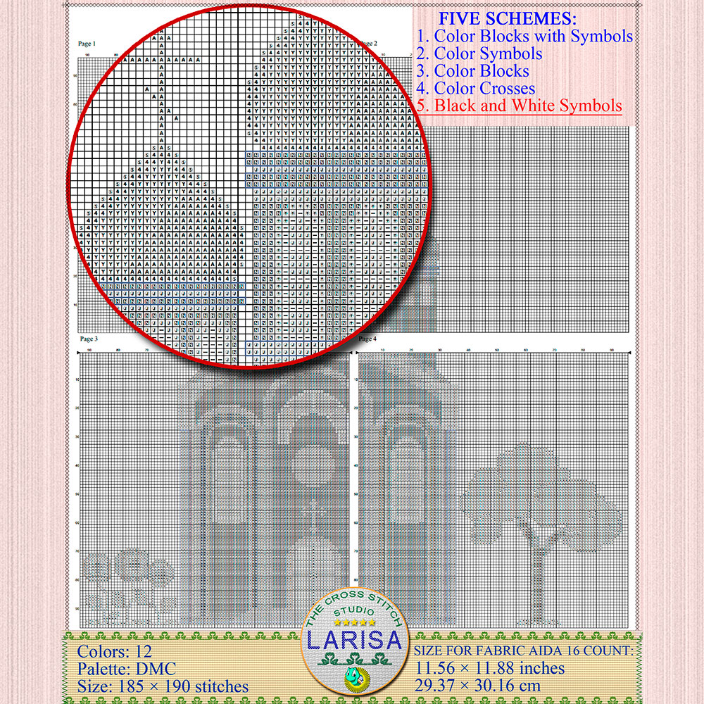 Orthodox Church Cross Stitch Pattern | Eastern Orthodox Church 10 Russian Church