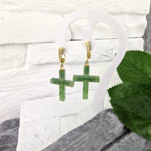 cross earrings