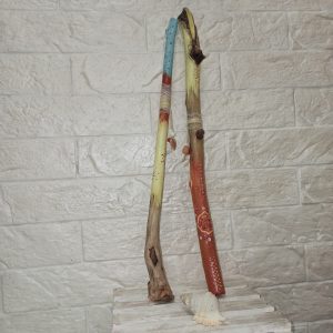 Boho Wedding Decor Couples Gift, 2 Talking Sticks, Bohemian