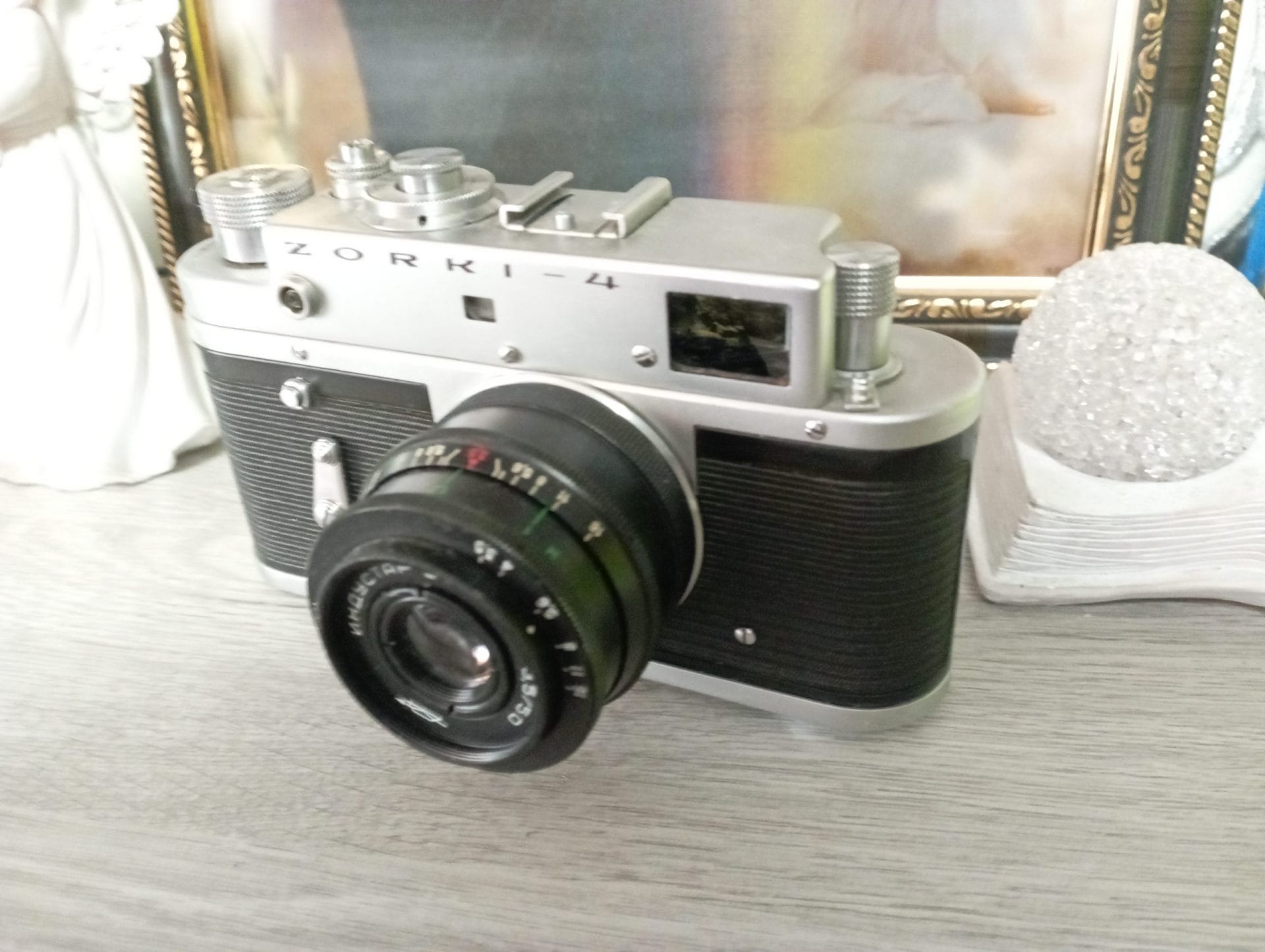 Film camera Zorki - 4 with Industar 50 lens USSR vintage - Crealandia