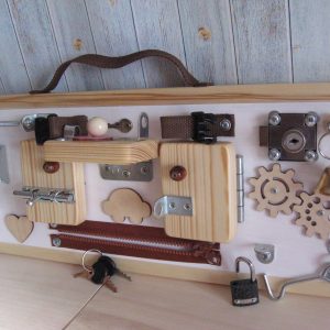 Busy board for toddlers
