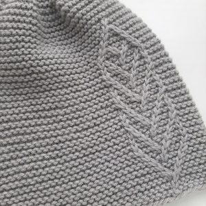 garter sts hat pattern