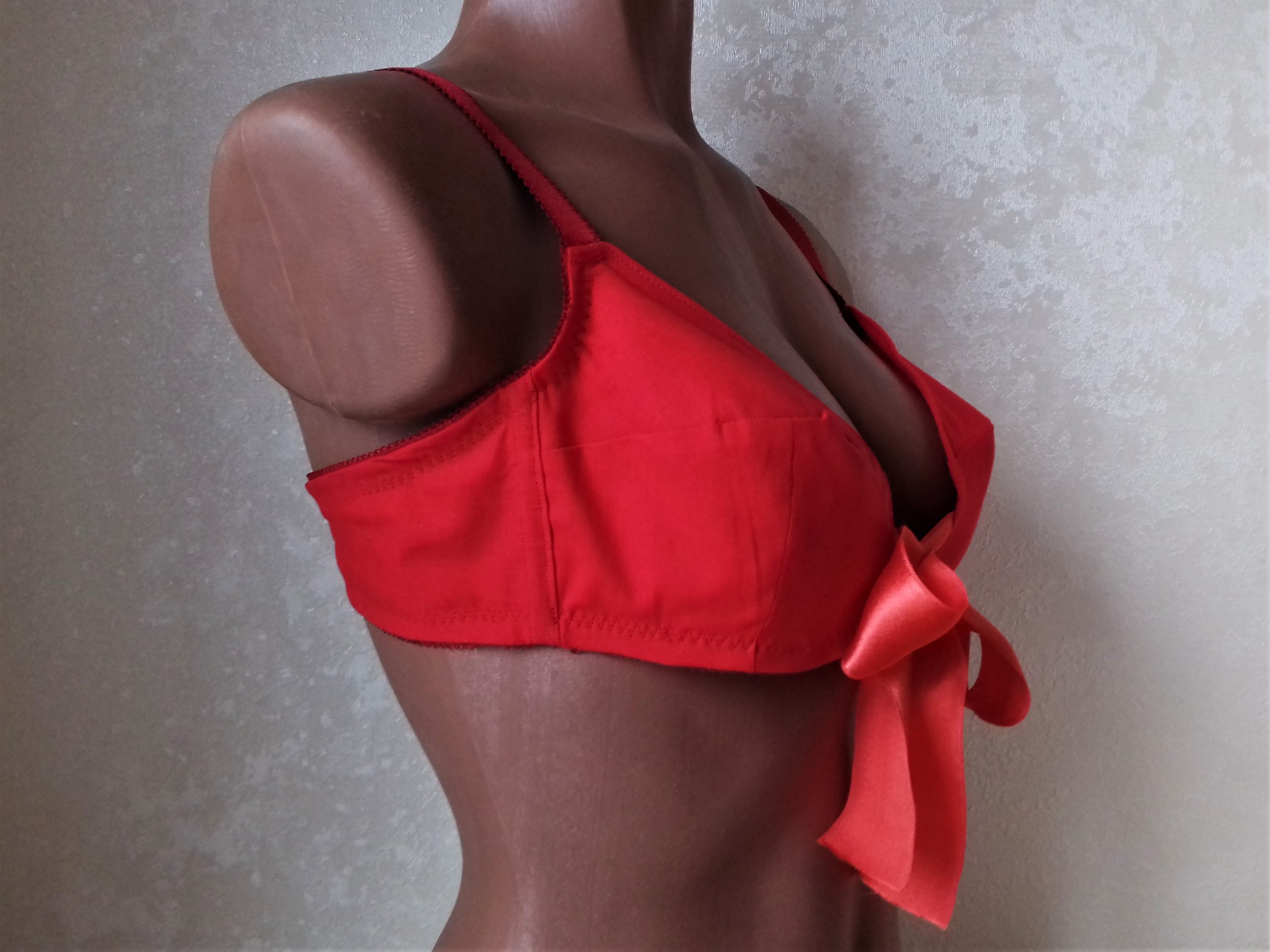 50s bullet bra pattern, Overwire bra pattern, Sizes 24-28, 1950s strapless  bra pattern, Vintage bra sewing pattern