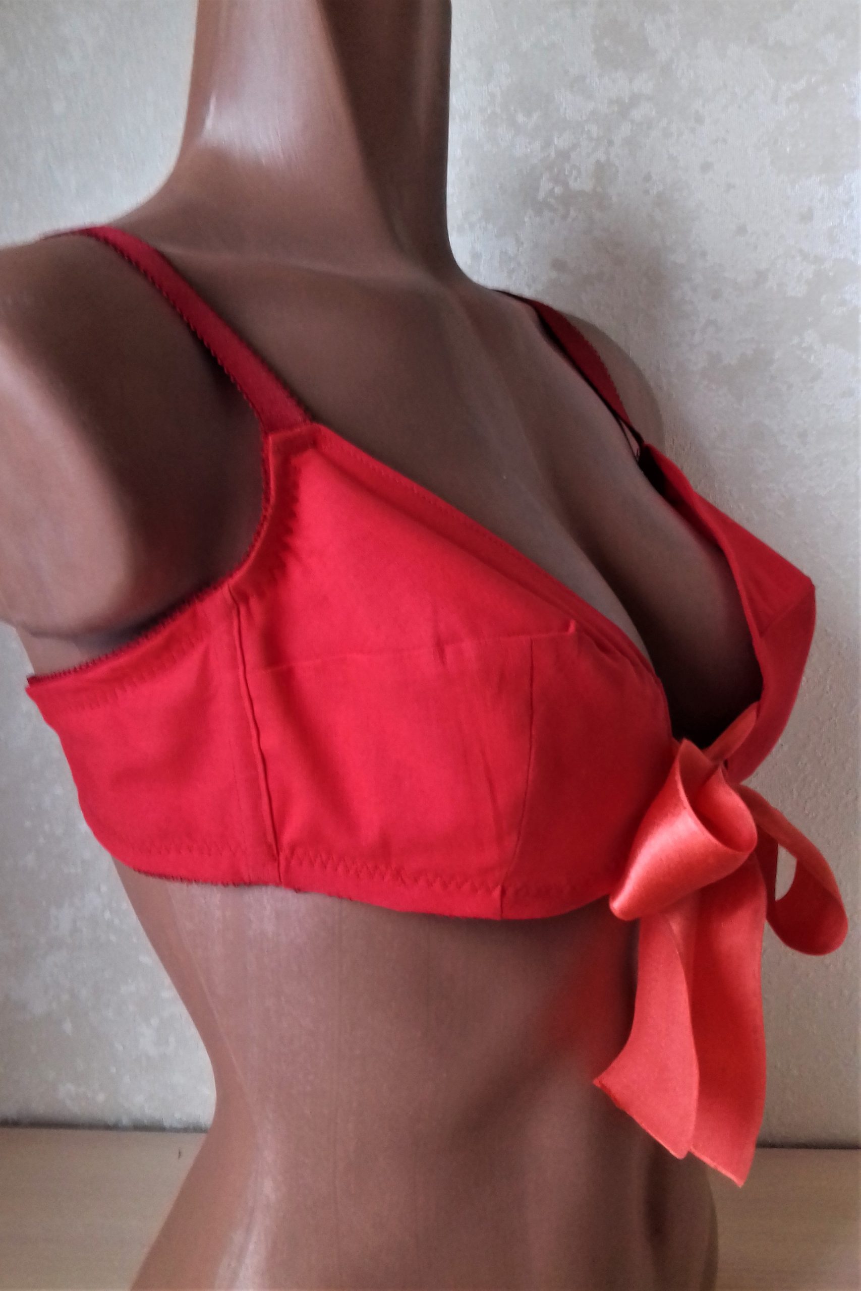 Front opening bra pattern, Front closure bra pattern