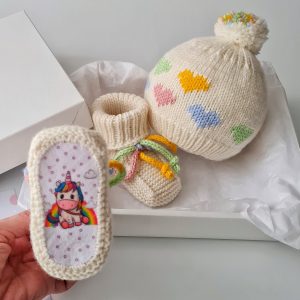 Pregnant women gift set Congrats expecting parents baby girl