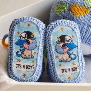 Congrats expecting parents baby boy. Baby shower gift set boy.