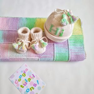 Pregnancy gift set of 3. Expecting parents gift birth baby girl