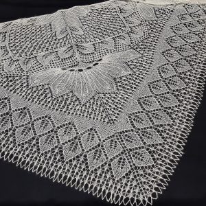 white wedding shawl
