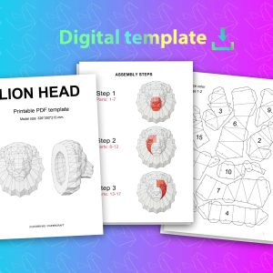 lion papercraft