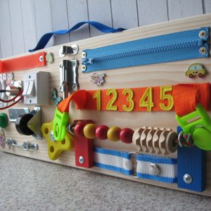 Busy board for toddlers