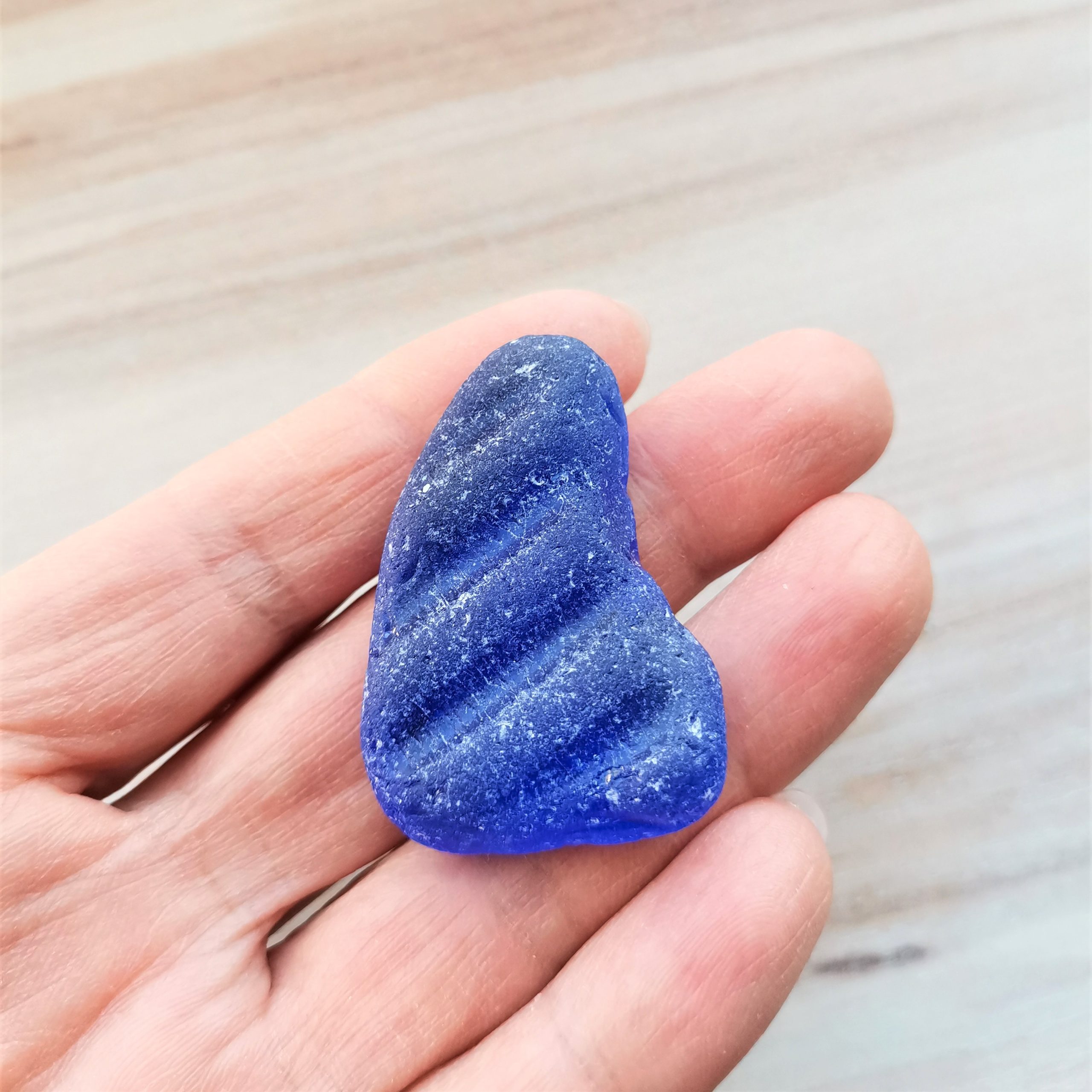 Cobalt blue genuine sea glass