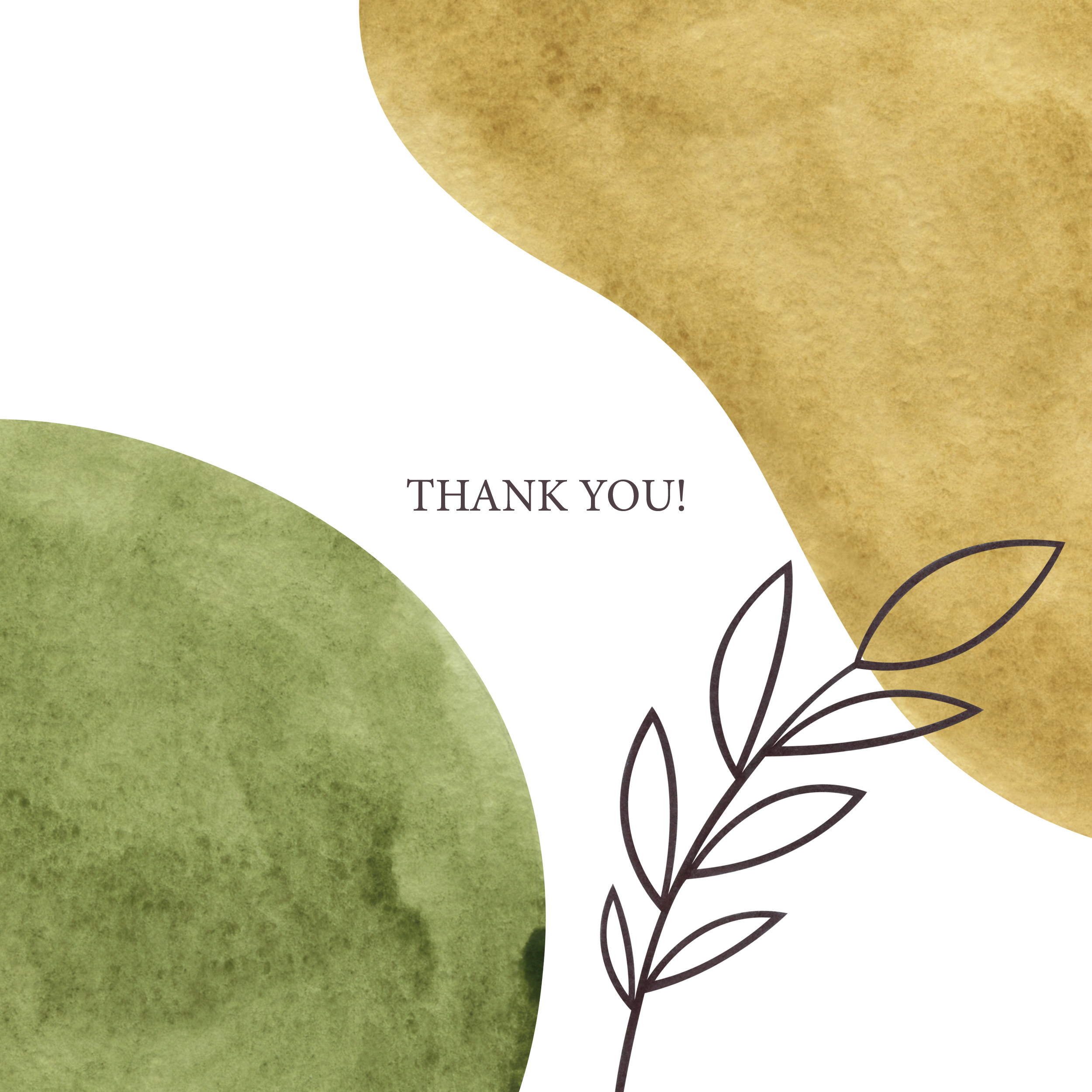 Watercolor modern abstract shapes clipart. Botanical line art 6 Watercolor modern abstract shapes clipart. Botanical line art - Image 6