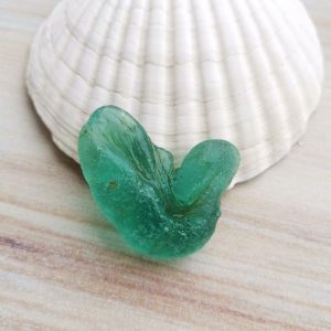 Bonfire Sea glass heart