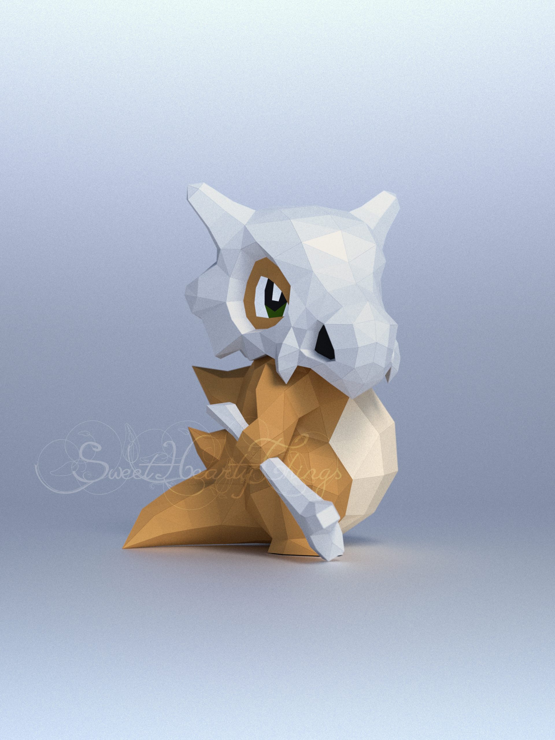 3d Papercraft – Eevee Shiny – PDF DXF Templates - Crealandia