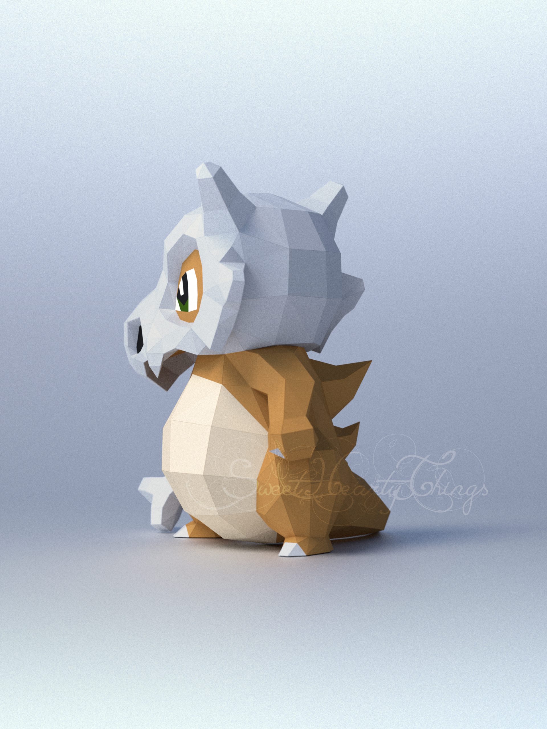 3d Papercraft – Eevee Shiny – PDF DXF Templates - Crealandia