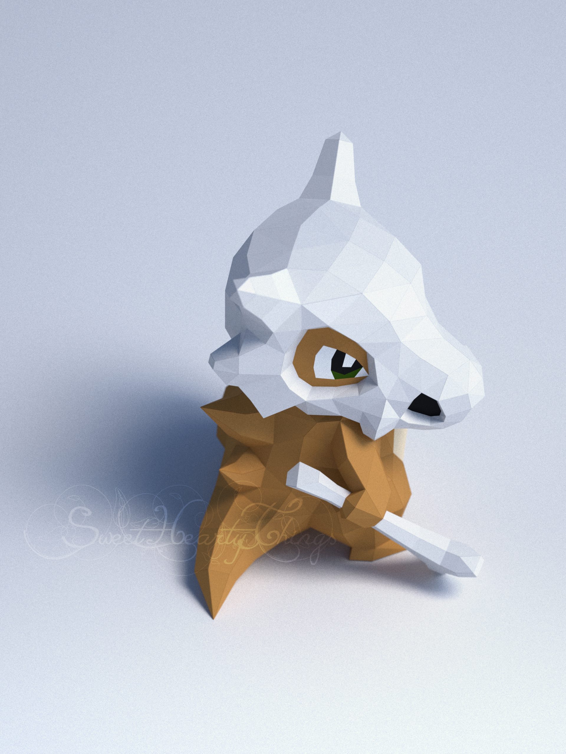 3d Papercraft – Eevee Shiny – PDF DXF Templates - Crealandia