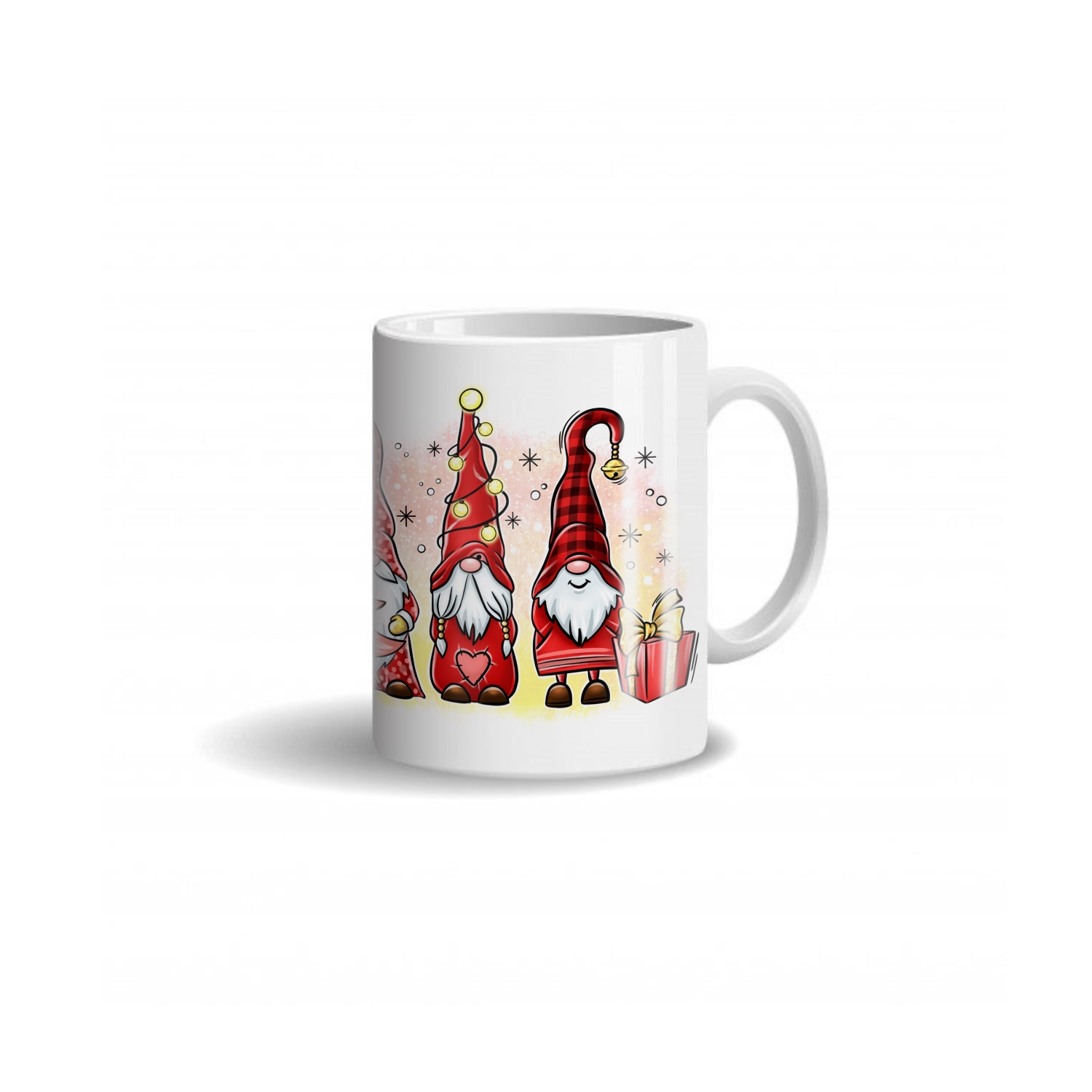 Merry Christmas Gnomes Mug Sublimation. Christmas Mug 11,15. - Crealandia