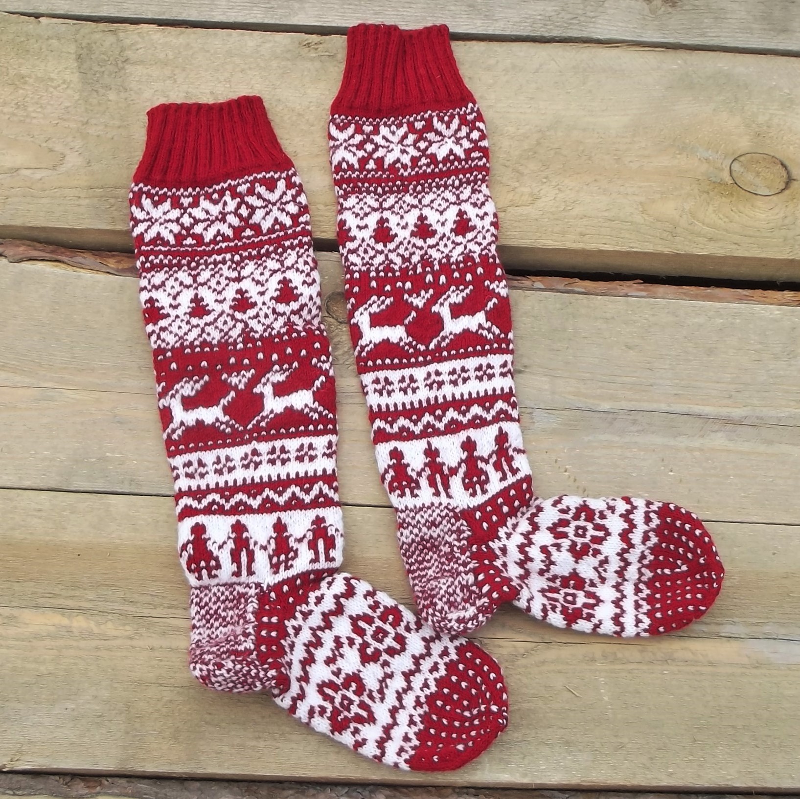 Christmas Stocking Knitting Pattern