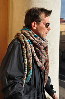 Shawl Turquoise knitting pattern (PDF ENG)