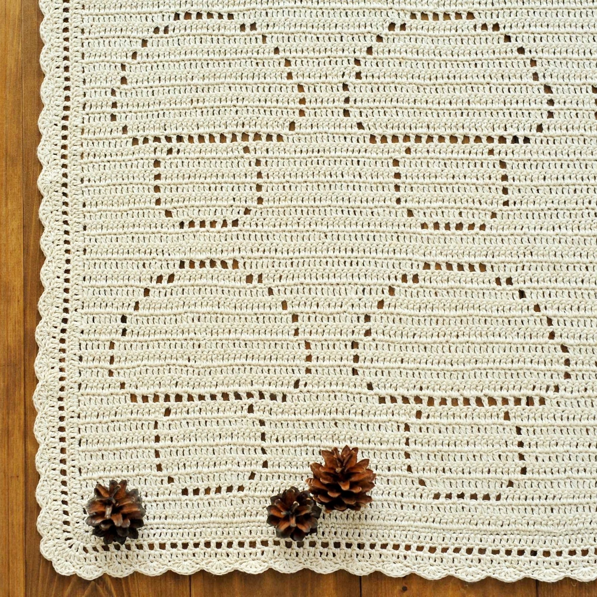 Filet Crochet Baby Blankets - 20 Free Patterns - Crochet Scout