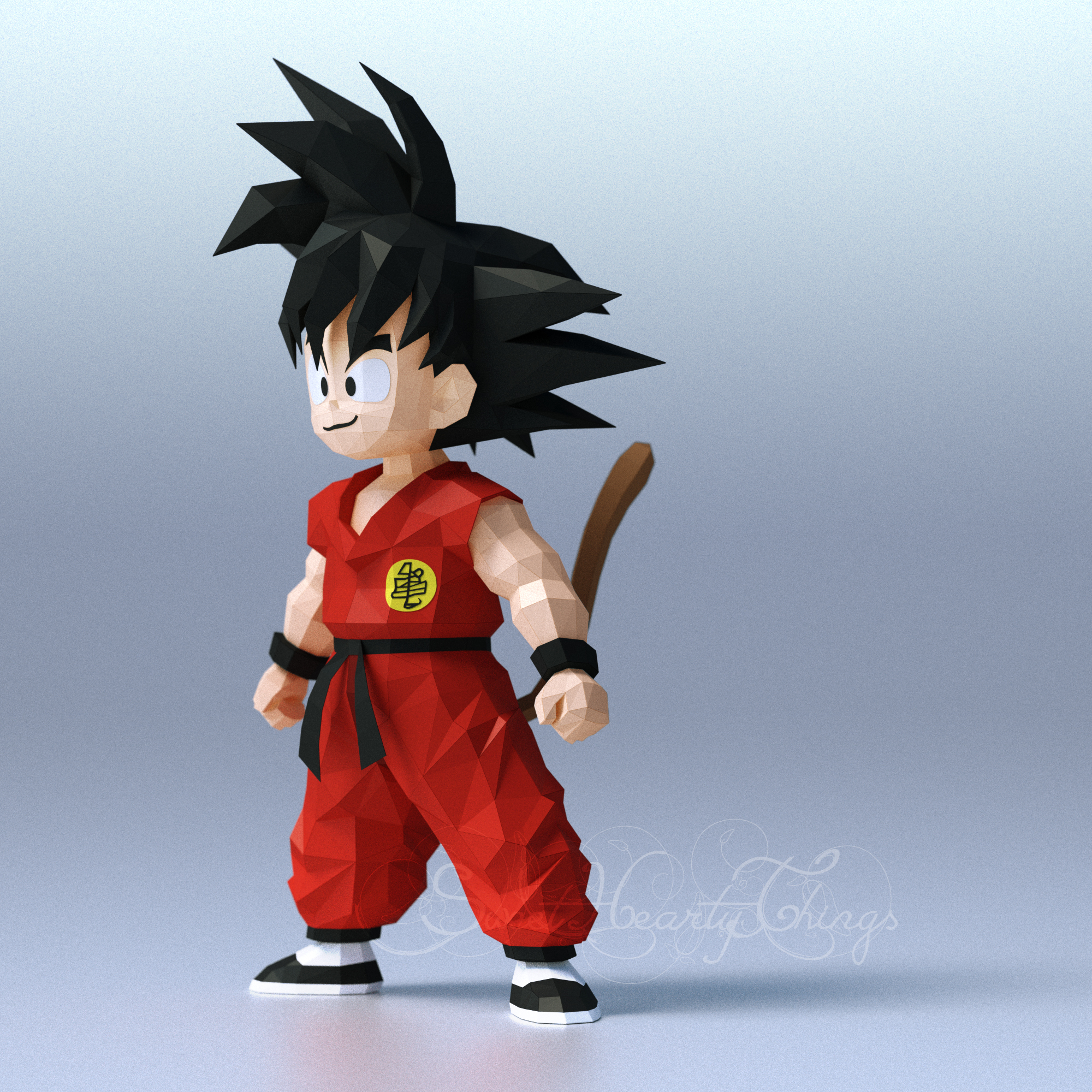 dbz papercraft