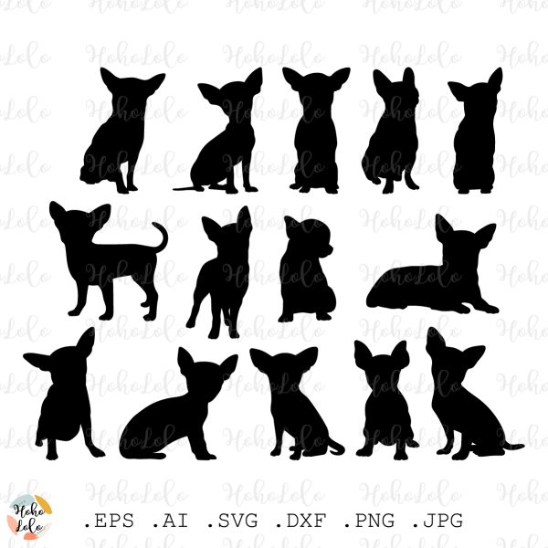 Chihuahua Svg Silhouette