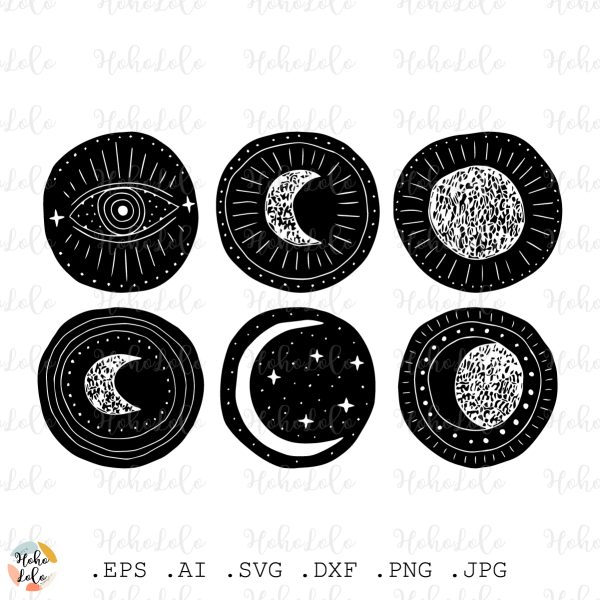 moon phase svg