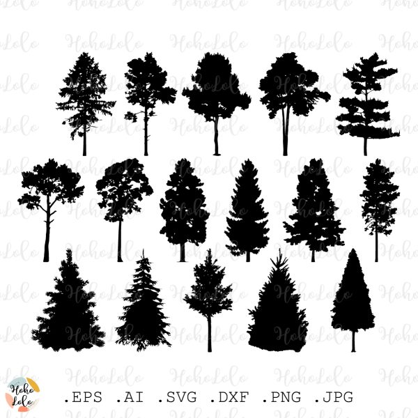 Pine Tree Svg
