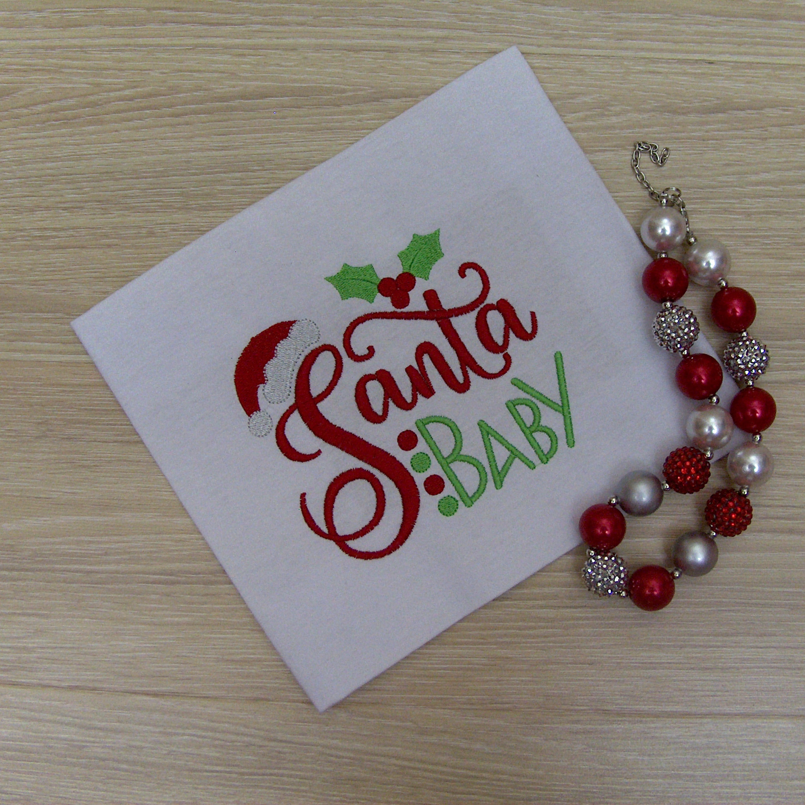 Christmas Santa Baby Machine embroidery design 3 Christmas Santa Baby Machine embroidery design - Image 3