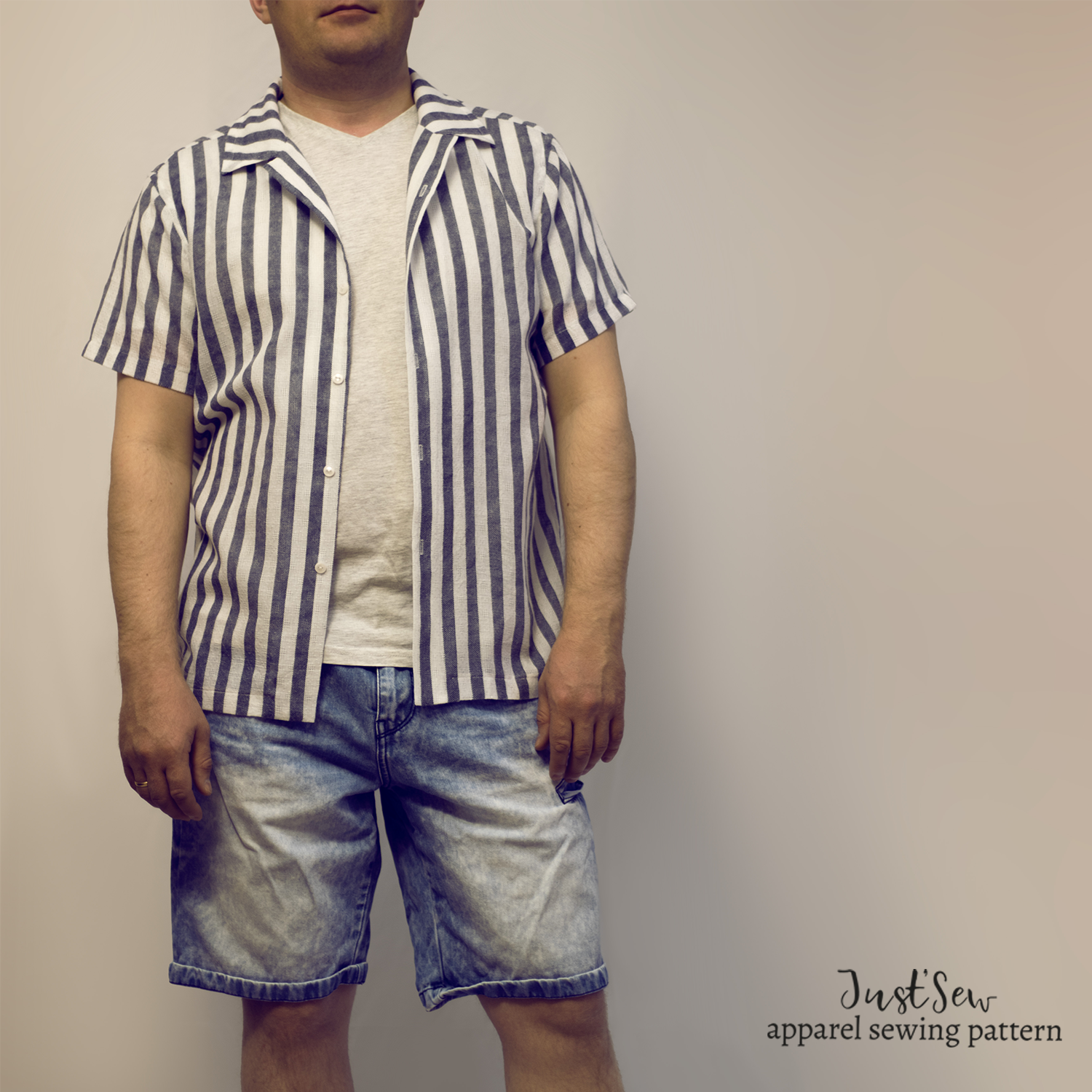 Men's shirt sewing pattern | Including step-by-step sewing tutorials 5 Men's shirt sewing pattern | Including step-by-step sewing tutorials - Image 5
