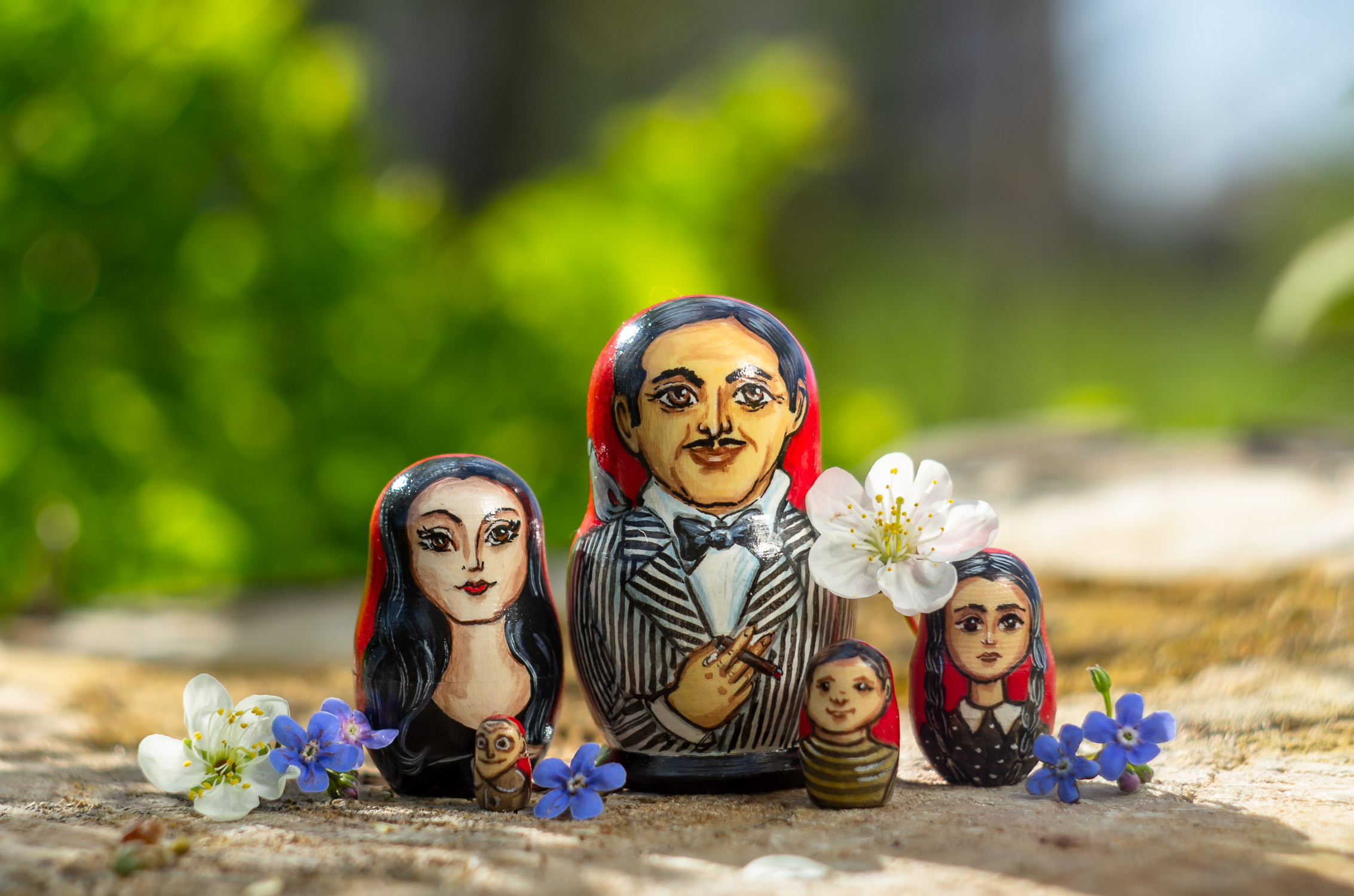 Miniature cheap russian dolls