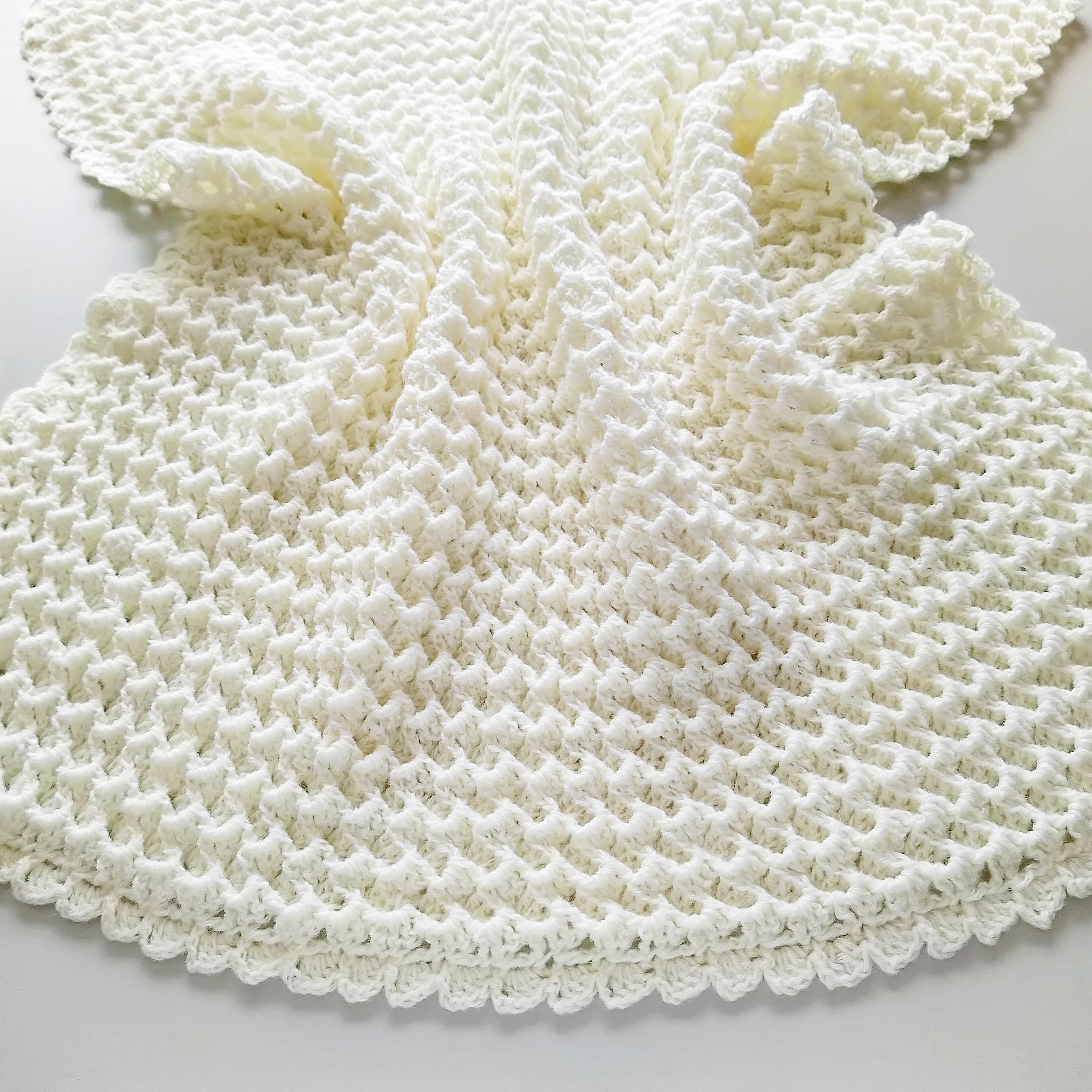 Crochet baby blanket patterns for beginners 5 sizes