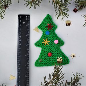 Casa 865 Mini Christmas tree knitting pattern, Christmas knitting patterns