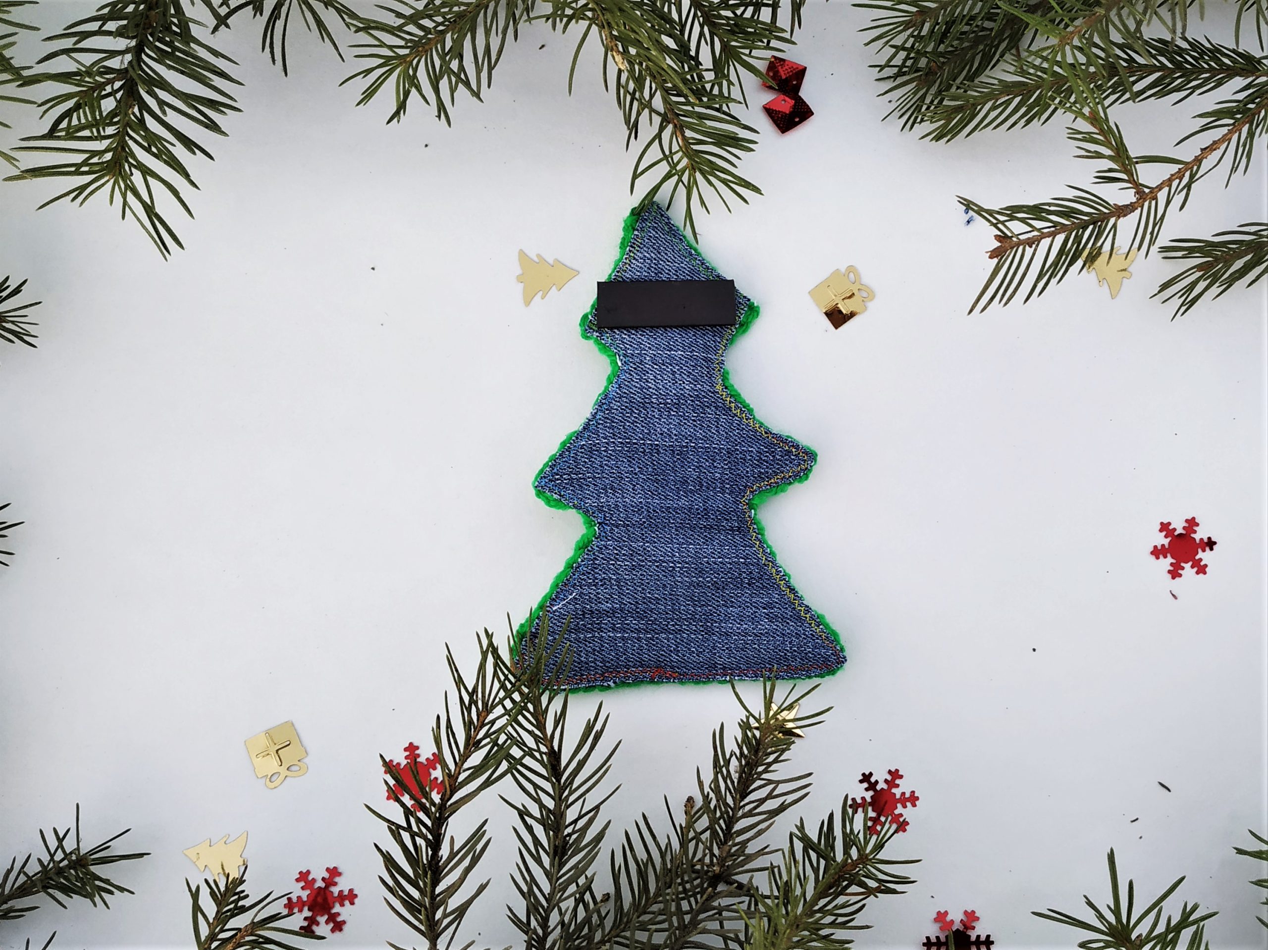 Mini Christmas tree knitting pattern, Christmas knitting patterns