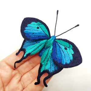embroidery butterfly