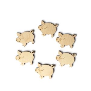 Wooden bobbin winding board thread spool-piggy