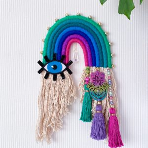 macrame rainbow