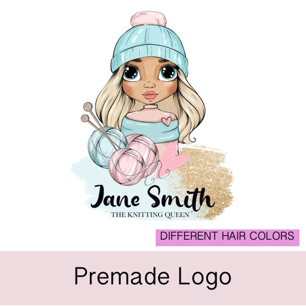 crochet knitting logo