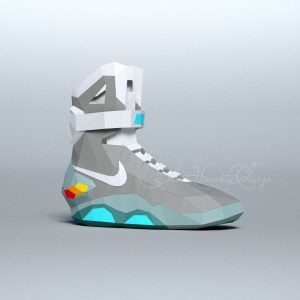 3d Papercraft – Back To The Future Shoes – PDF DXF Templates