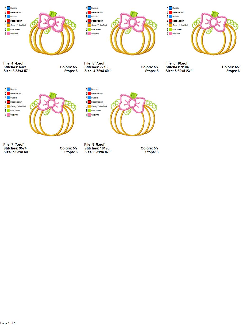 Pumpkin Halloween Machine embroidery design 3 Pumpkin Halloween Machine embroidery design - Image 3