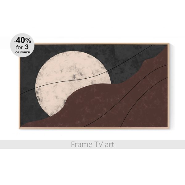 Samsung Frame TV art landscape