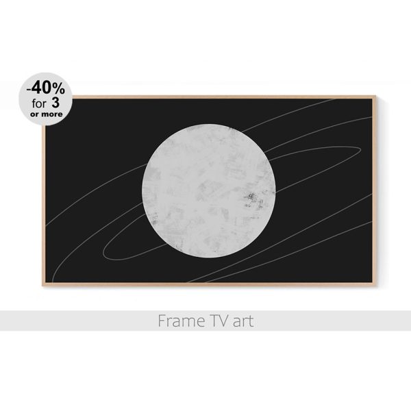 Samsung Frame TV art abstract