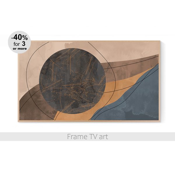 Samsung Frame TV art abstract