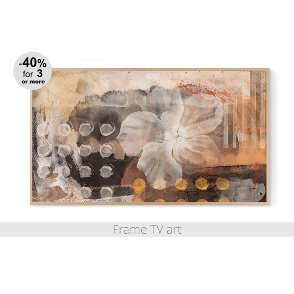 Samsung Frame TV art abstract