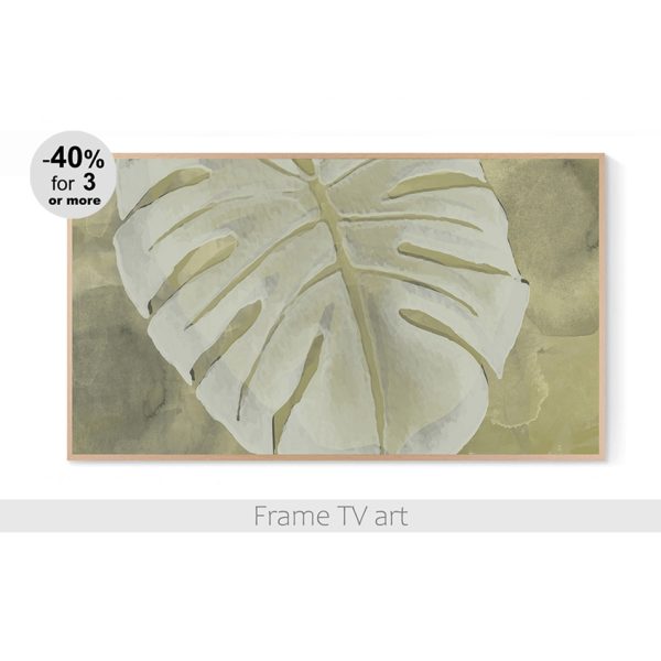 Samsung Frame TV art botanical