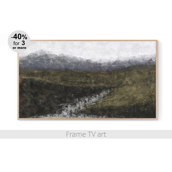 Samsung Frame TV art landscape